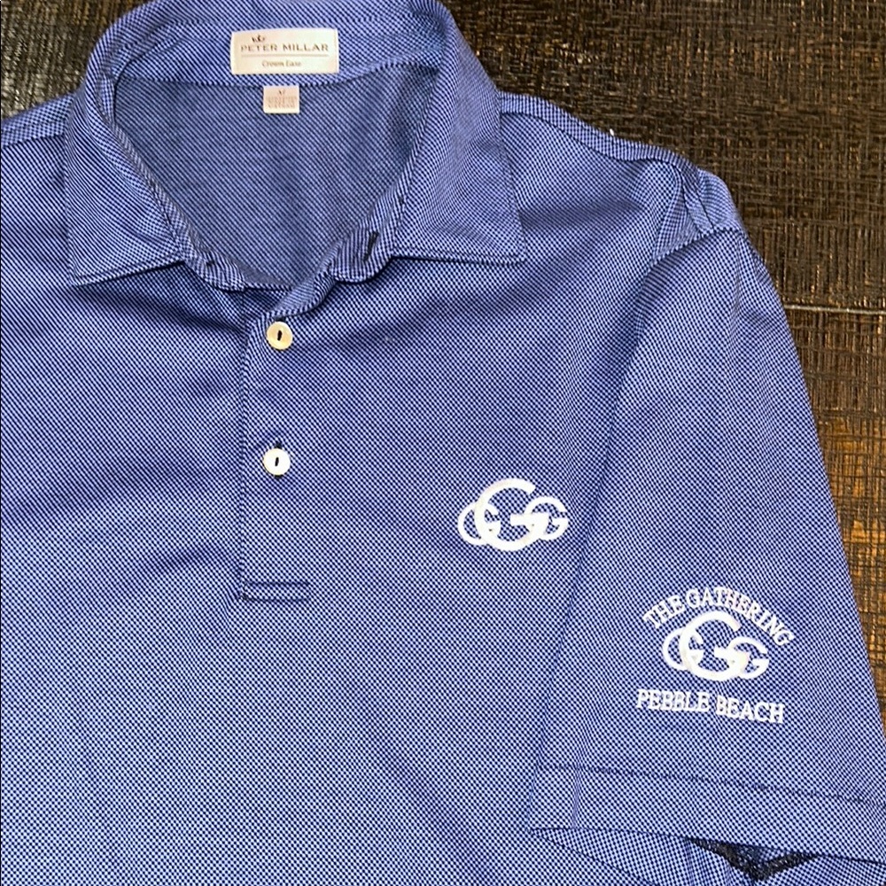 Peter Millar Blue Crown Ease Men’s Polo
